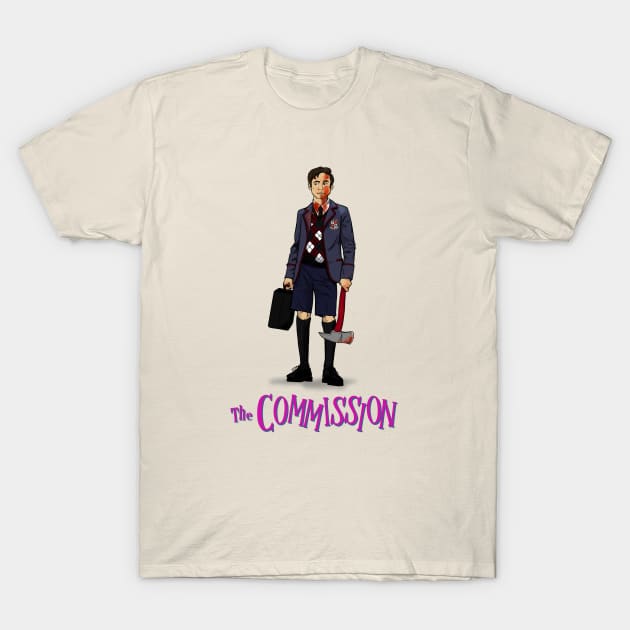 Umbrella Academy The Commission - Bloody Five T-Shirt by Geekasms